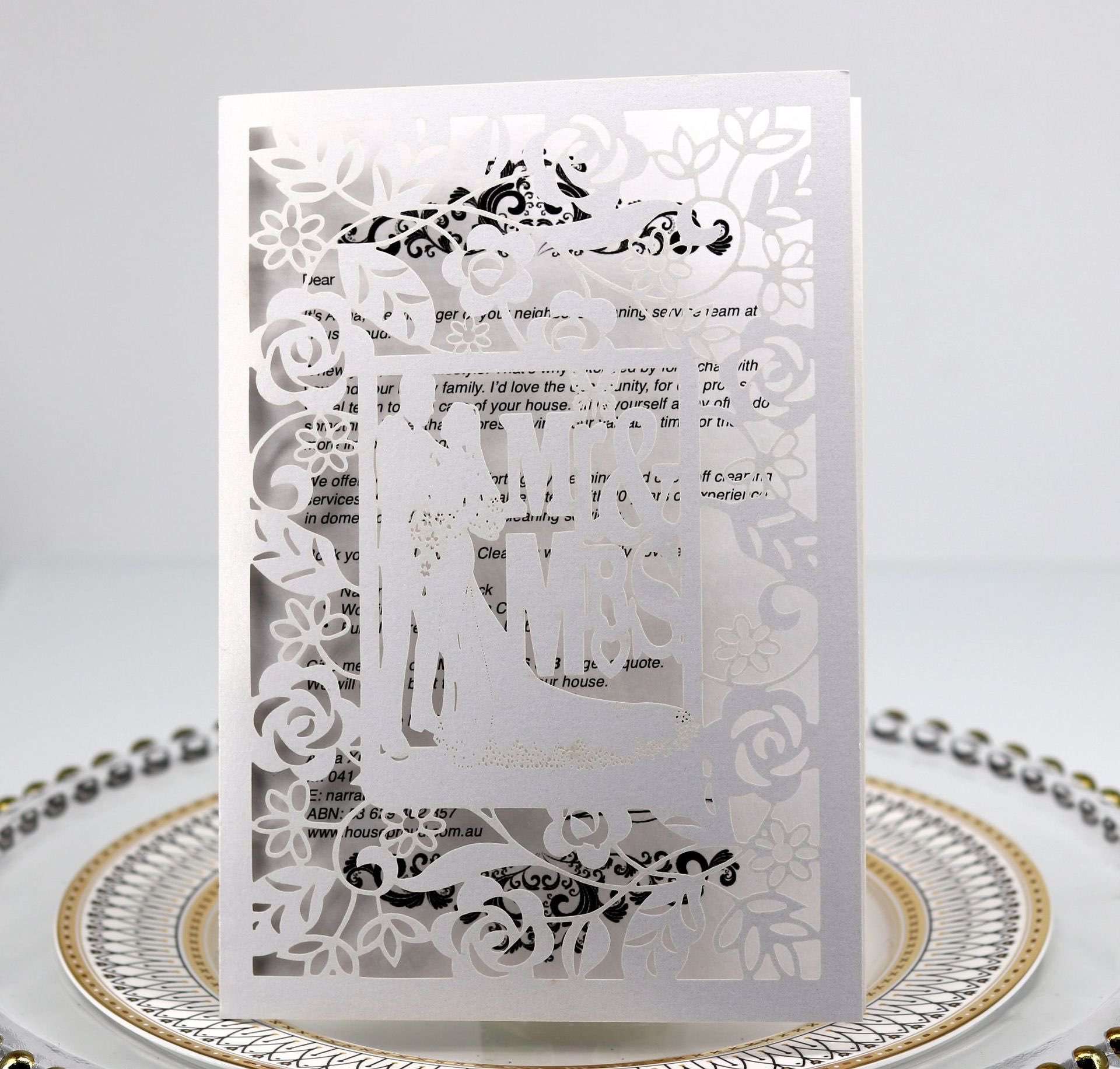 wedding card